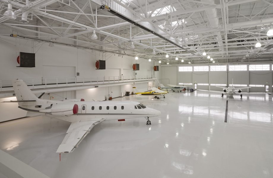Aircraft Hangar Floor Coating